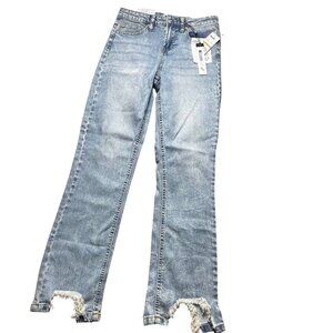 William Rast Ultra-High Rise Slim Straight Jeans Size 24